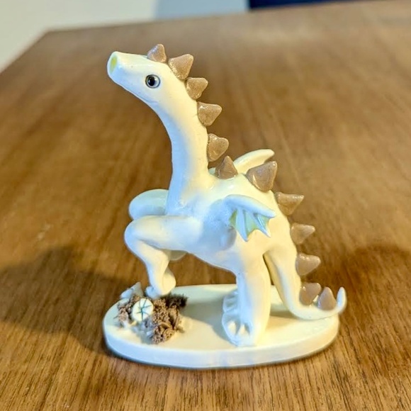 meindl pottery dragon figurine carol meindl original nova scotia canada - Picture 2 of 6